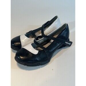 Golfstream Mary Jane Style Golf Shoes Size 6 M White Black